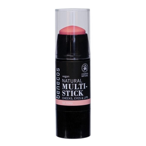 benecos Natural 3in1 Multi-Stick be rosey