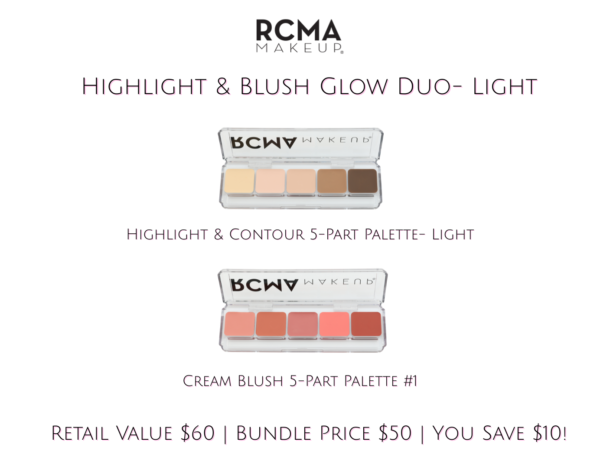 Highlight & Blush Glow Duo – Light-  (Save !)