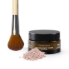 Transparent Puder + Pinsel Kombi