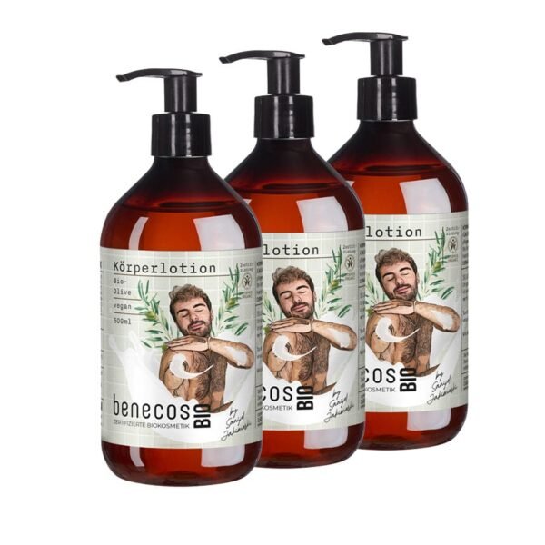 Bundle - 3 x Körperlotion Bio-Olive by Sanijel