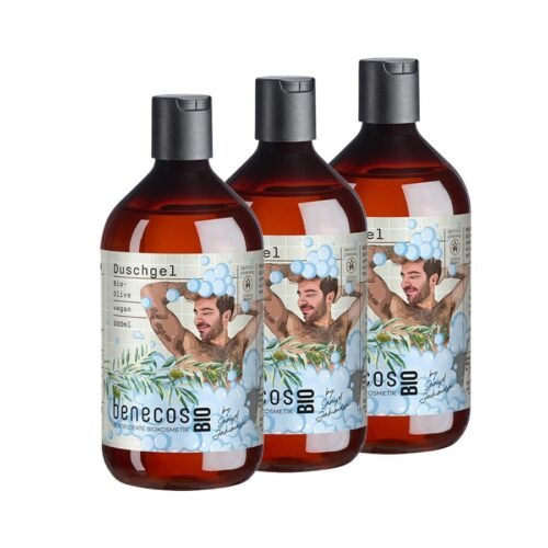 Bundle - 3 x Duschgel Bio-Olive by Sanijel